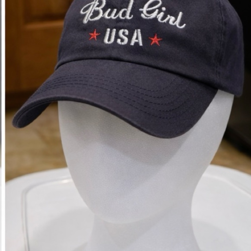 Bud Girl USA Navy Cap
